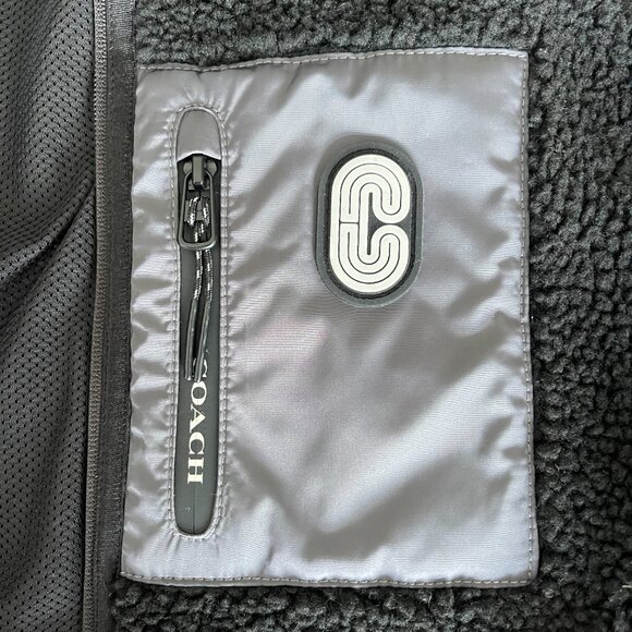 Coach black men's jacket - Picture 10 of 12